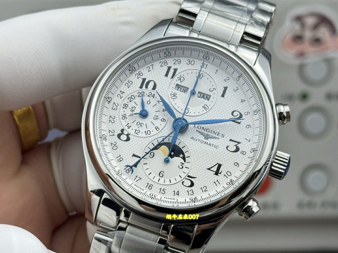 GS浪琴名匠系列L2.773.4.78.6复刻腕表 /  