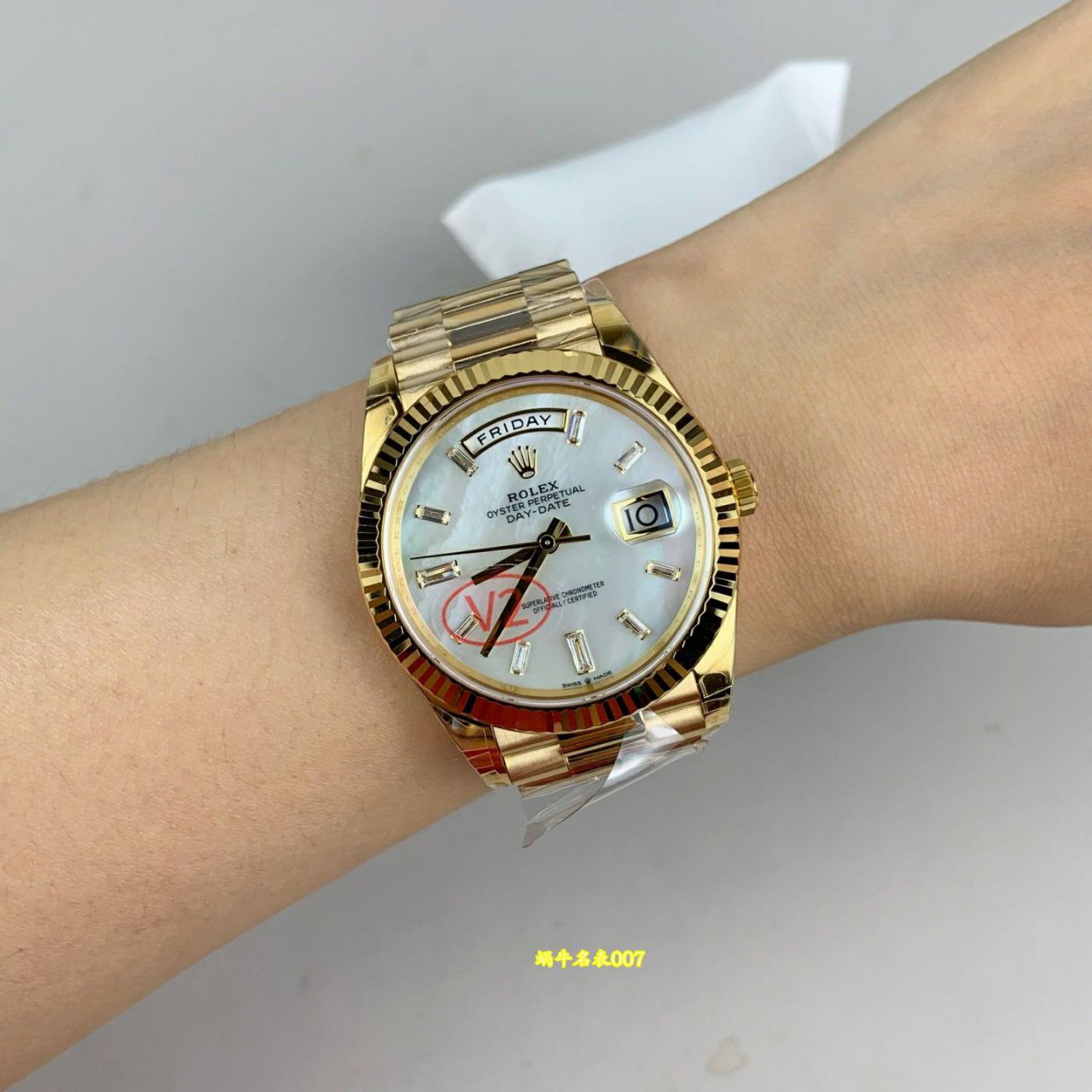 VS V2配重DD劳力士星期日历型复刻高仿m228238-0071，m228236-0026，m228235-0055腕表 /  