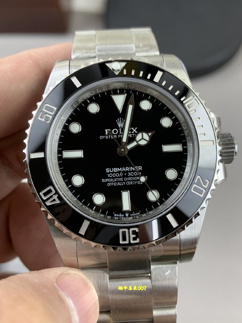 VS无历三代黑水鬼劳力士潜航者型顶级复刻手表m124060-0001腕表