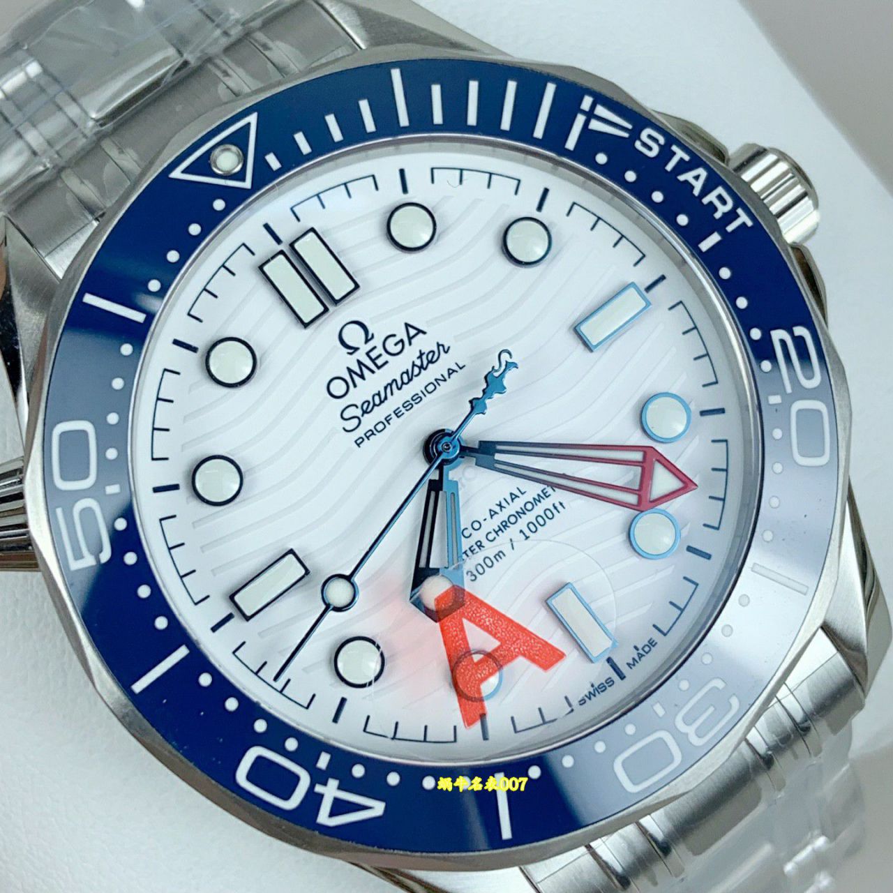 VS海马300美洲杯纪念版 V4版欧米茄海马300复刻手表210.30.42.20.04.002腕表