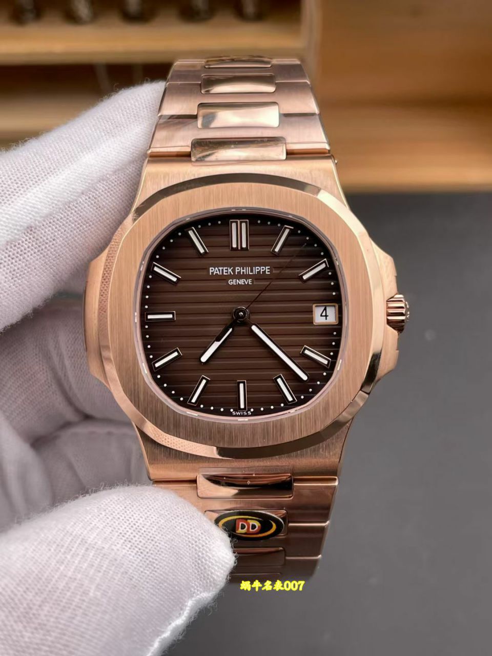 DDF配重鹦鹉螺百达翡丽运动优雅系列复刻手表5711/1R-001腕表