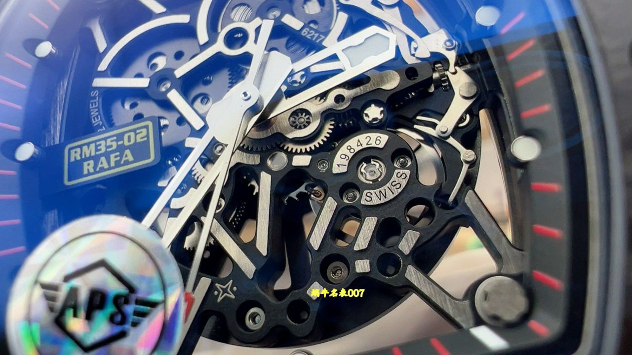 APS理查德米勒Richard Mille顶级复刻高仿RM35-02手表 /  