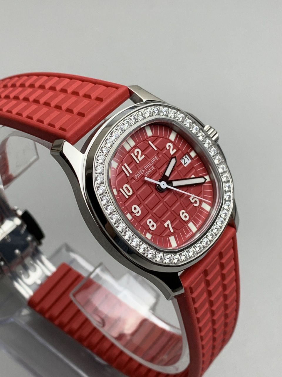 PPF百达翡丽AQUANAUT女手雷复刻手表5067A-027腕表 /  