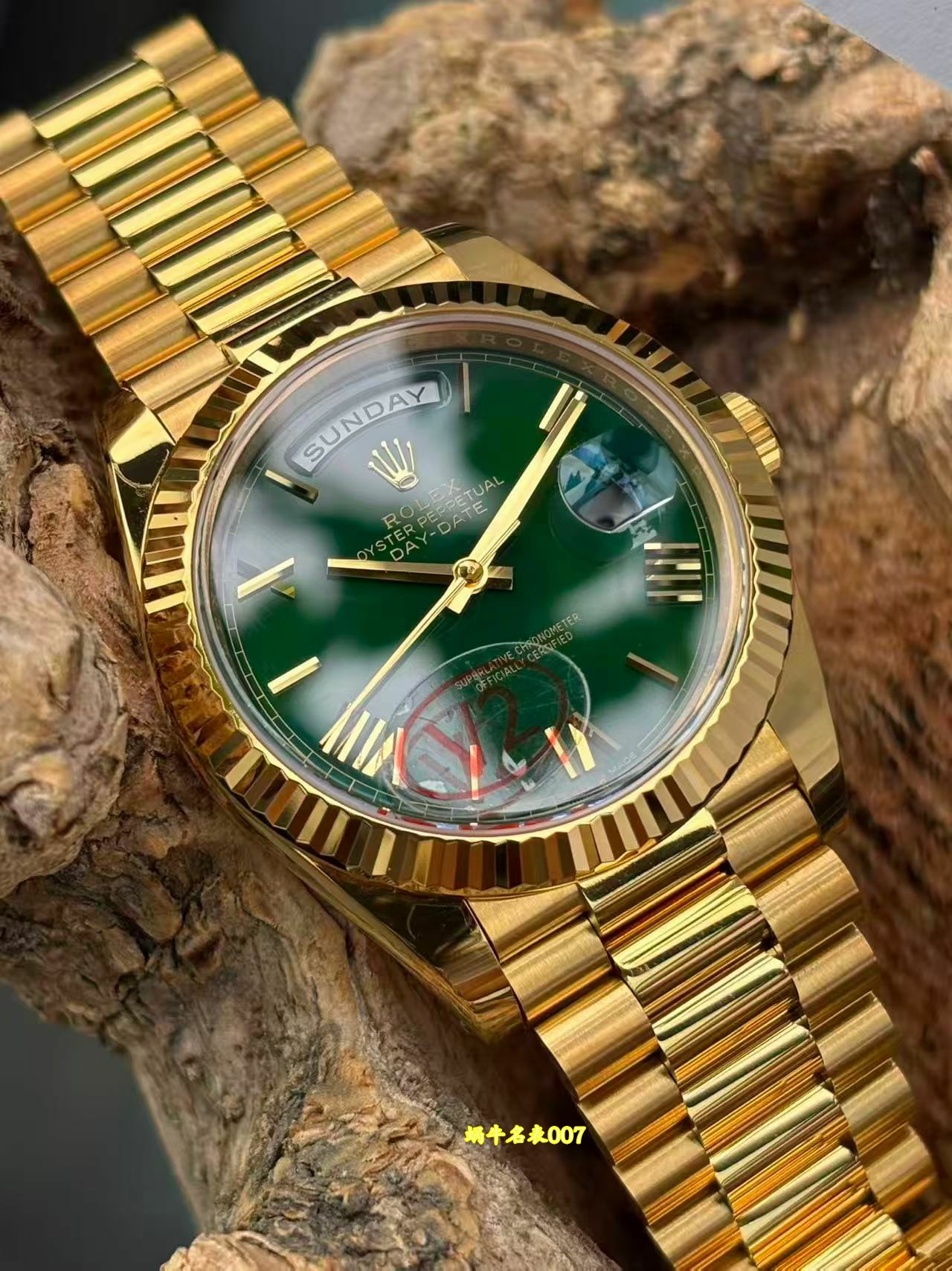 VS劳力士V2配重劳力士星期日历型一比一复刻劳力士m228235-0055腕表 /  