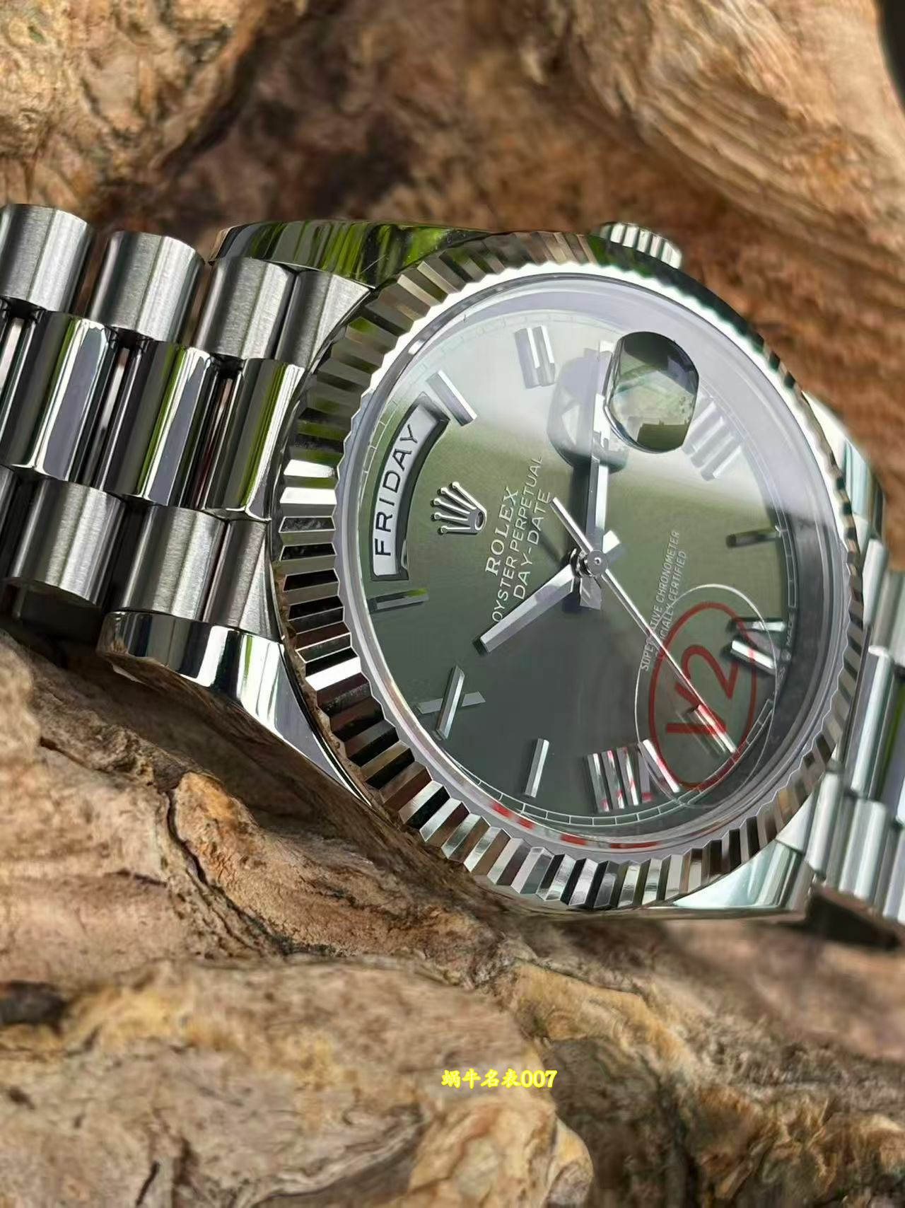 VS劳力士DD V2配重劳力士星期日历型广州手表1:1顶级复刻m228236-0008腕表 /  