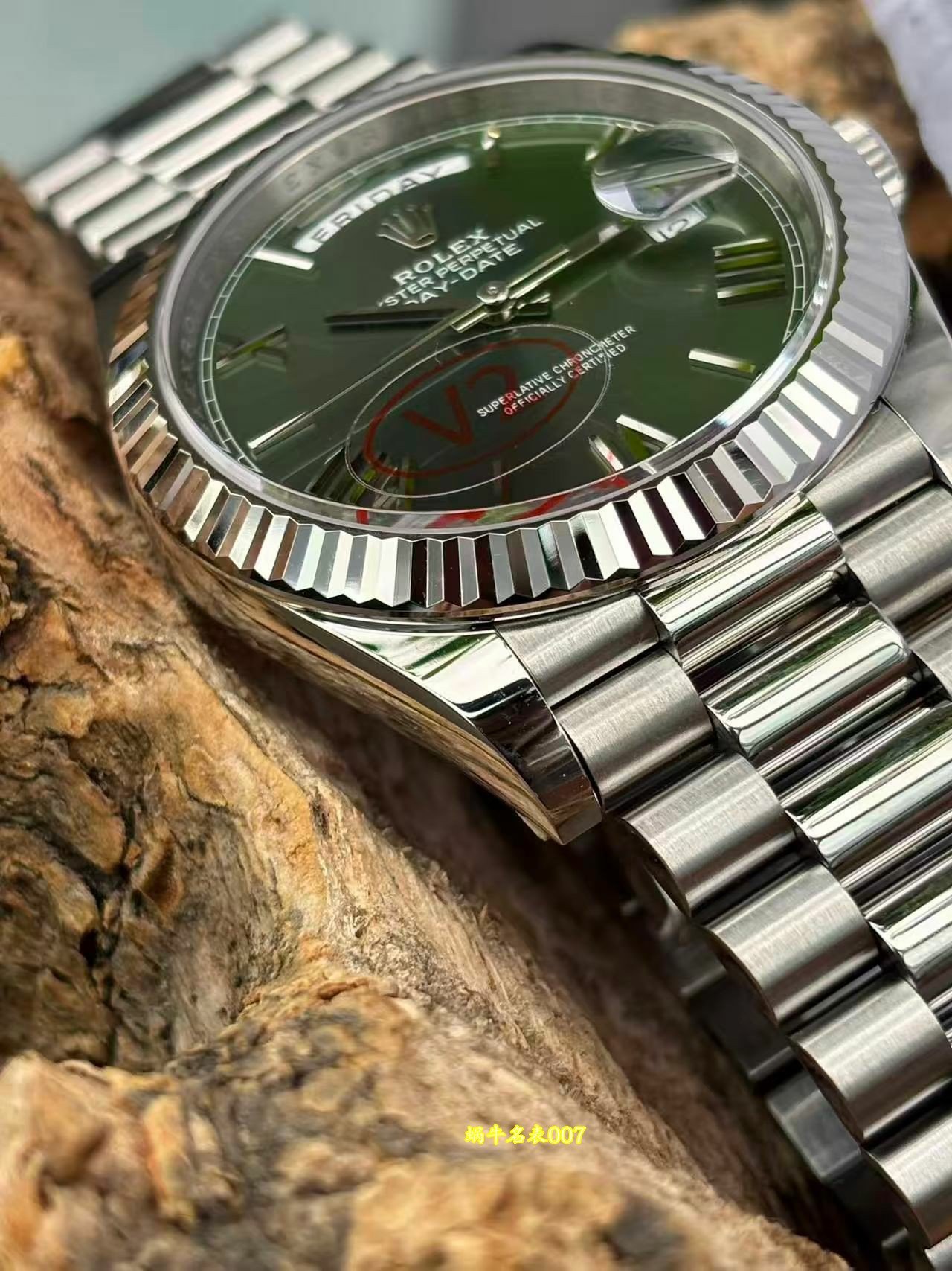 VS劳力士DD V2配重劳力士星期日历型广州手表1:1顶级复刻m228236-0008腕表 /  