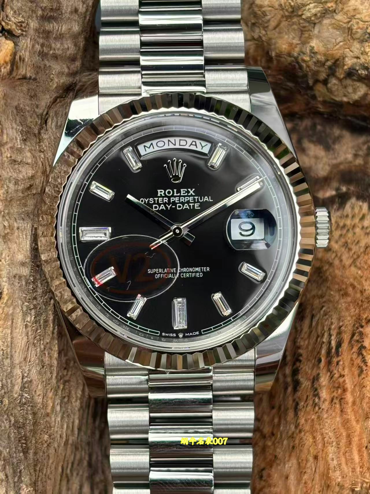 VS劳力士V2配重DD劳力士星期日历型最好复刻手表m228239-0005腕表