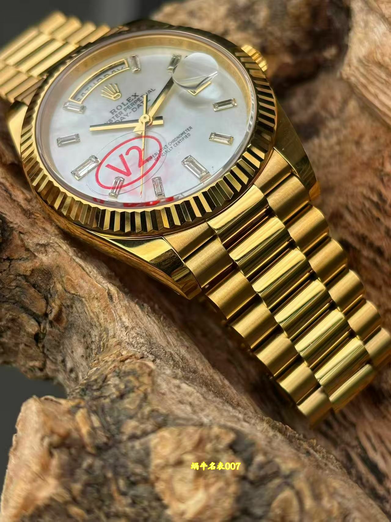 VS劳力士V2配重DD劳力士星期日历型超A高仿手表m228238-0071腕表 /  