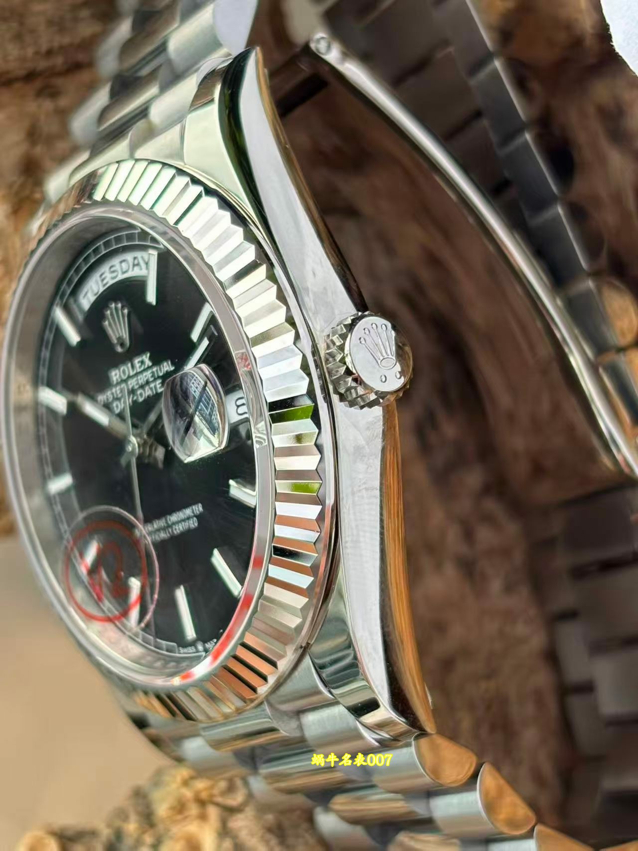 VS劳力士DD V2配重劳力士星期日历型顶级克隆手表m228239-0004腕表 /  