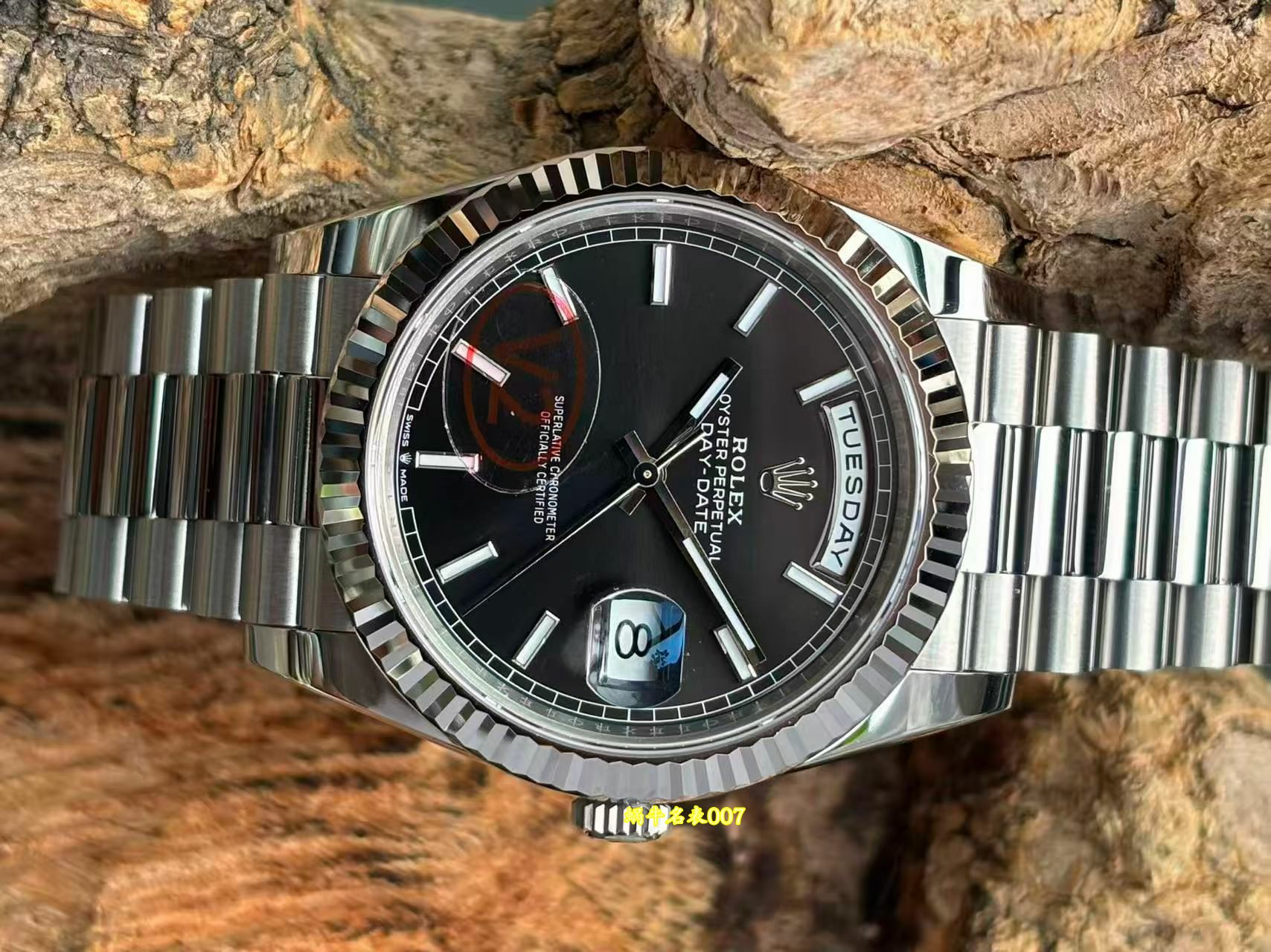 VS劳力士DD V2配重劳力士星期日历型顶级克隆手表m228239-0004腕表 /  