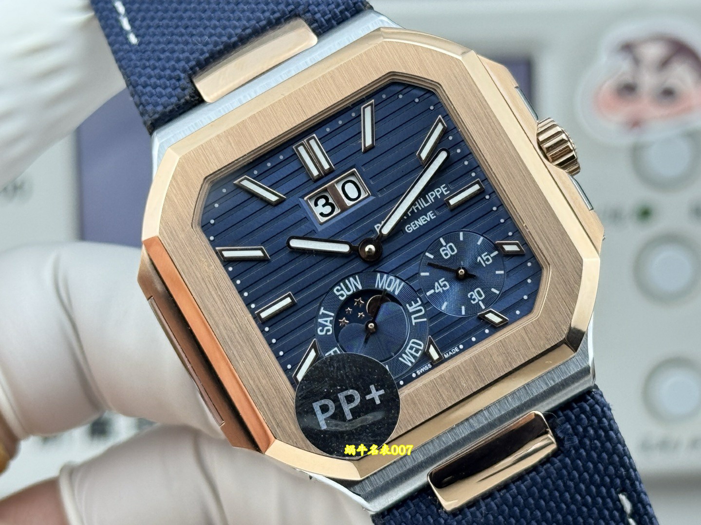 PP+百达翡丽CUBITUS系列一比一复刻手表5822P-001腕表 /  