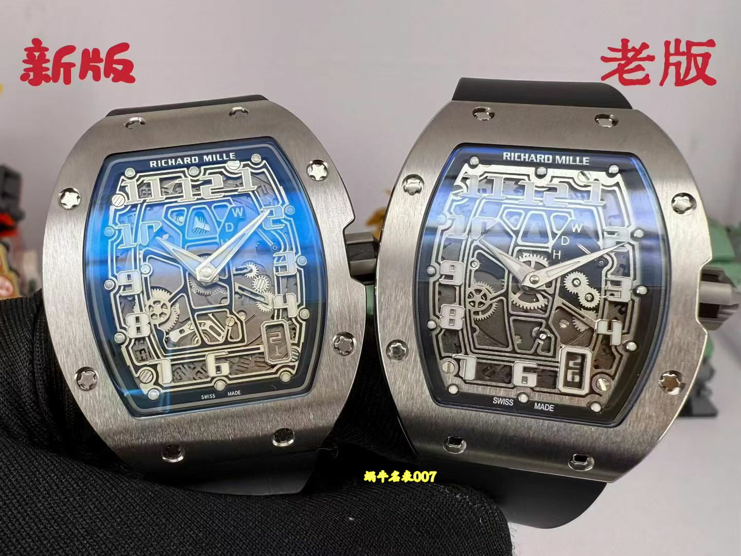 高端订制Richard Mille理查德米尔顶级克隆手表RM 67-01Ti腕表 /  