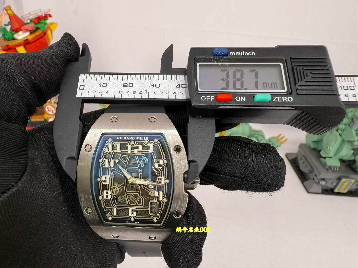 高端订制Richard Mille理查德米尔顶级克隆手表RM 67-01Ti腕表 /  