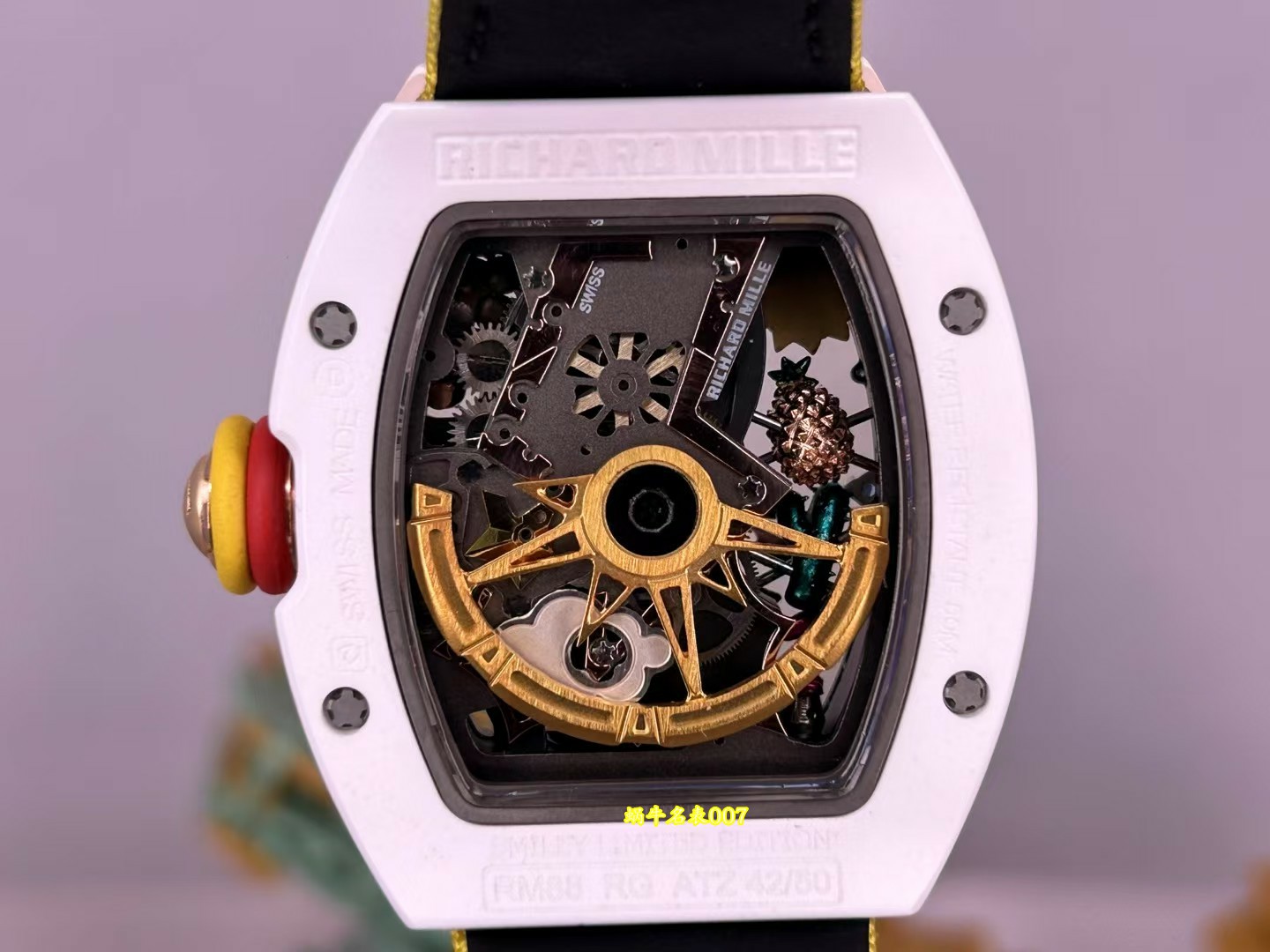 高端私人订制Richard Mille笑脸RM 88一比一复刻腕表 /  