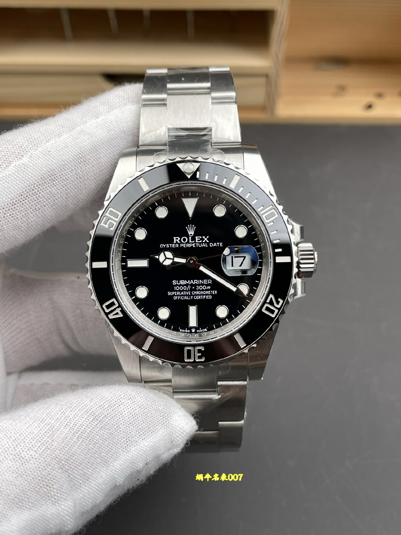 VS三代黑水鬼一比一复刻黑水鬼劳力士潜航者m126610ln-0001腕表 /  