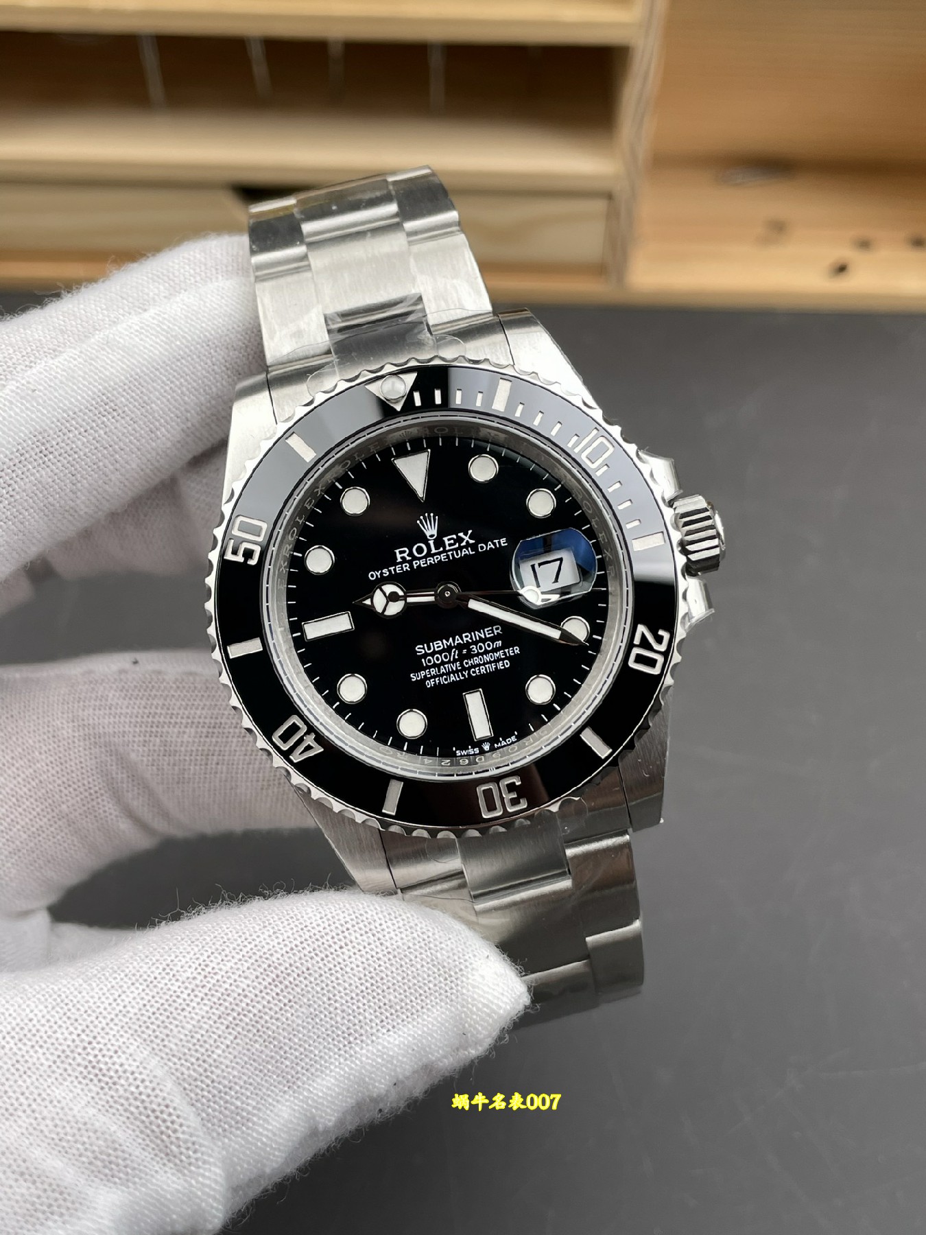 VS三代黑水鬼一比一复刻黑水鬼劳力士潜航者m126610ln-0001腕表 /  