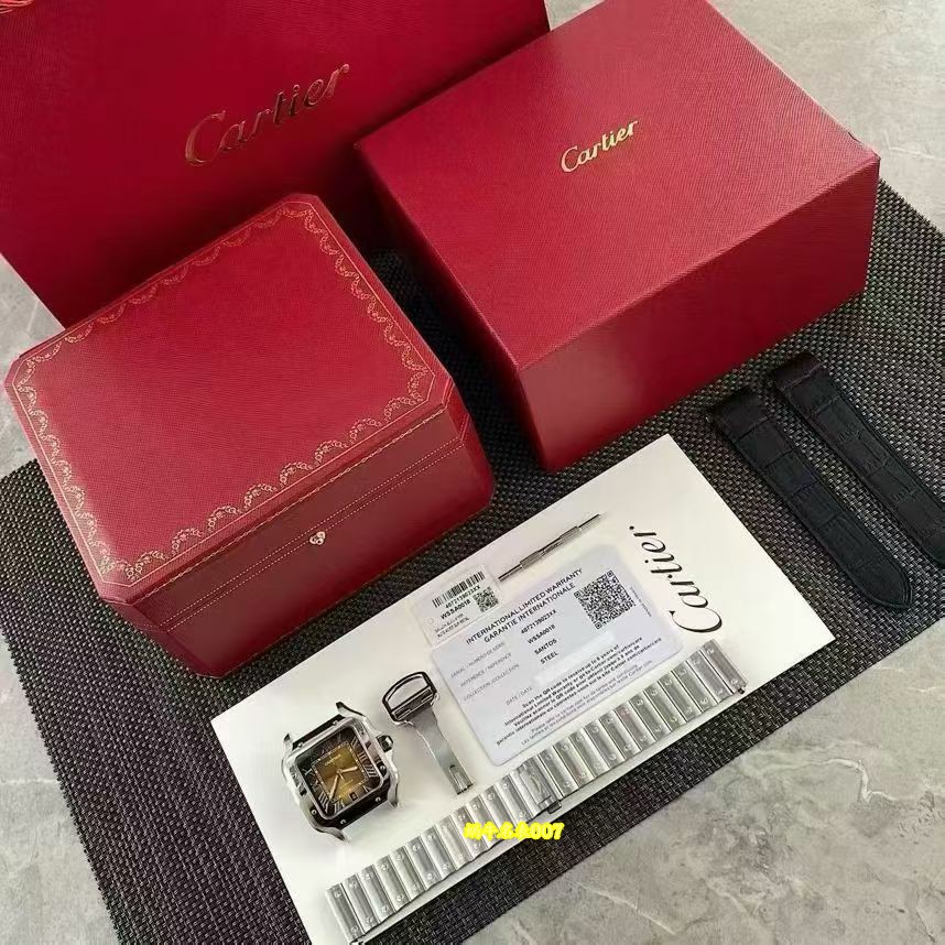 卡地亚山度士顶级复刻手表WSSA0064腕表 /  