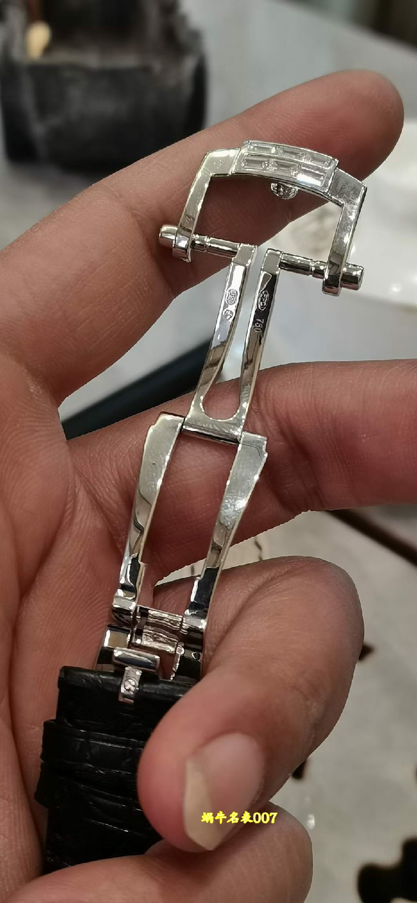 高端定制包金真钻百达翡丽鹦鹉螺顶级复刻5724G-001腕表 /  