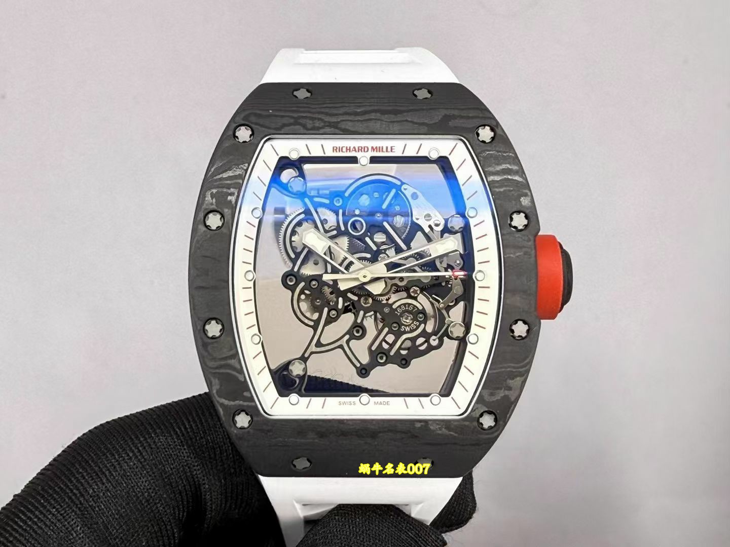 Vaucher机芯Richard Mille理查德米勒RM 055 NTPT日本限量版顶级复刻腕表rm055 /  