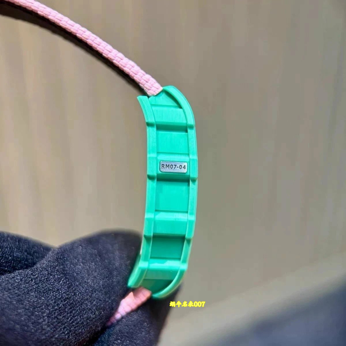 高端定制Richard Mille女士系列RM07-04 SALMON-PINK顶级复刻腕表 /  