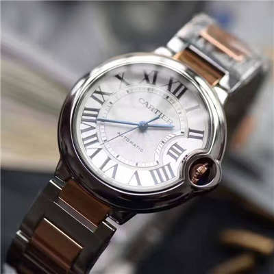 【独家视频测评V6厂1:1高精仿手表】卡地亚蓝气球系列W2BB0003《中号蓝气球36毫米》女士腕表