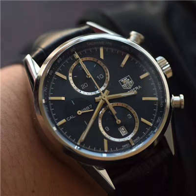 【视频解析】V6厂1:1精高仿手表之泰格豪雅卡莱拉系列CAR2110.FC6266腕表