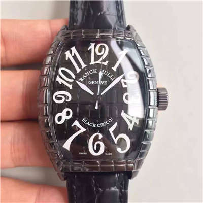 【FM一比一高仿手表】法穆兰BLACK CROCO系列8880 SC BLACK CROCO腕表