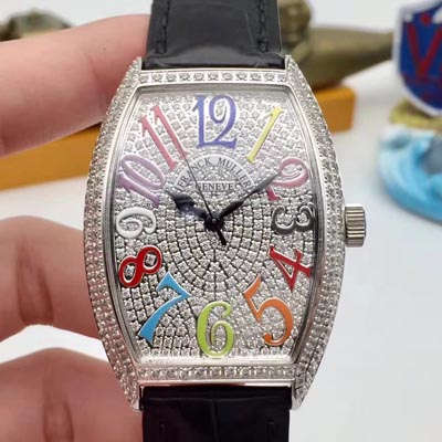 台湾TV新品 满天星女表 法兰克穆勒1:1 酒桶表之王 Franck Muller