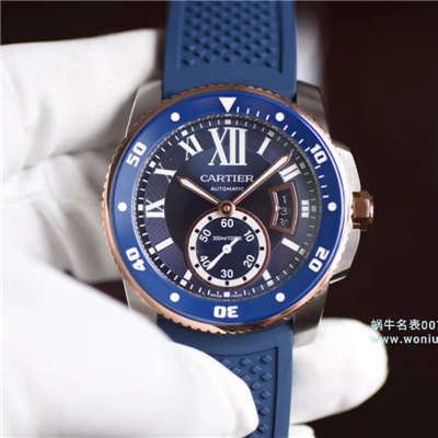 【JF厂超A高仿手表】卡地亚卡历博/卡利博CALIBRE DE CARTIER 系列W2CA0009腕表