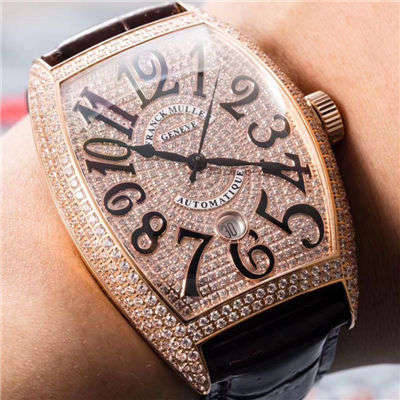 【GF新品-复刻高仿男神特供版】Franck Muller 法穆兰Casablanca系列8880酒桶型男表