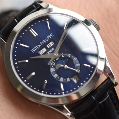 【台湾厂1:1高仿手表】百达翡丽复杂功能计时系列5396G-014男表