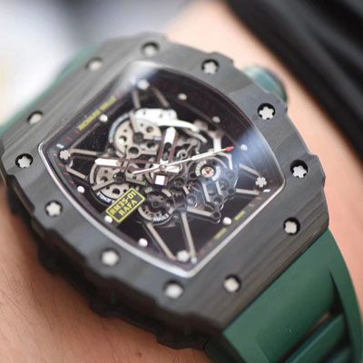 Richard Mille 理查德米勒男士系列RM 35-01，RM 35-02新配面绿带款（KV出品）
