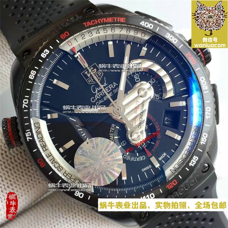 【HBBV6超一比一高仿手表】泰格豪雅超級卡萊拉CAV5185.FT6020男士机械腕表 / TG003