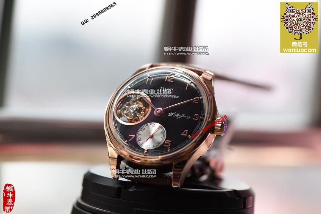 【实拍图鉴赏】TF厂1:1高精仿手表之万国葡萄牙系列IW546301  顶级陀飞轮男表！ / WG259
