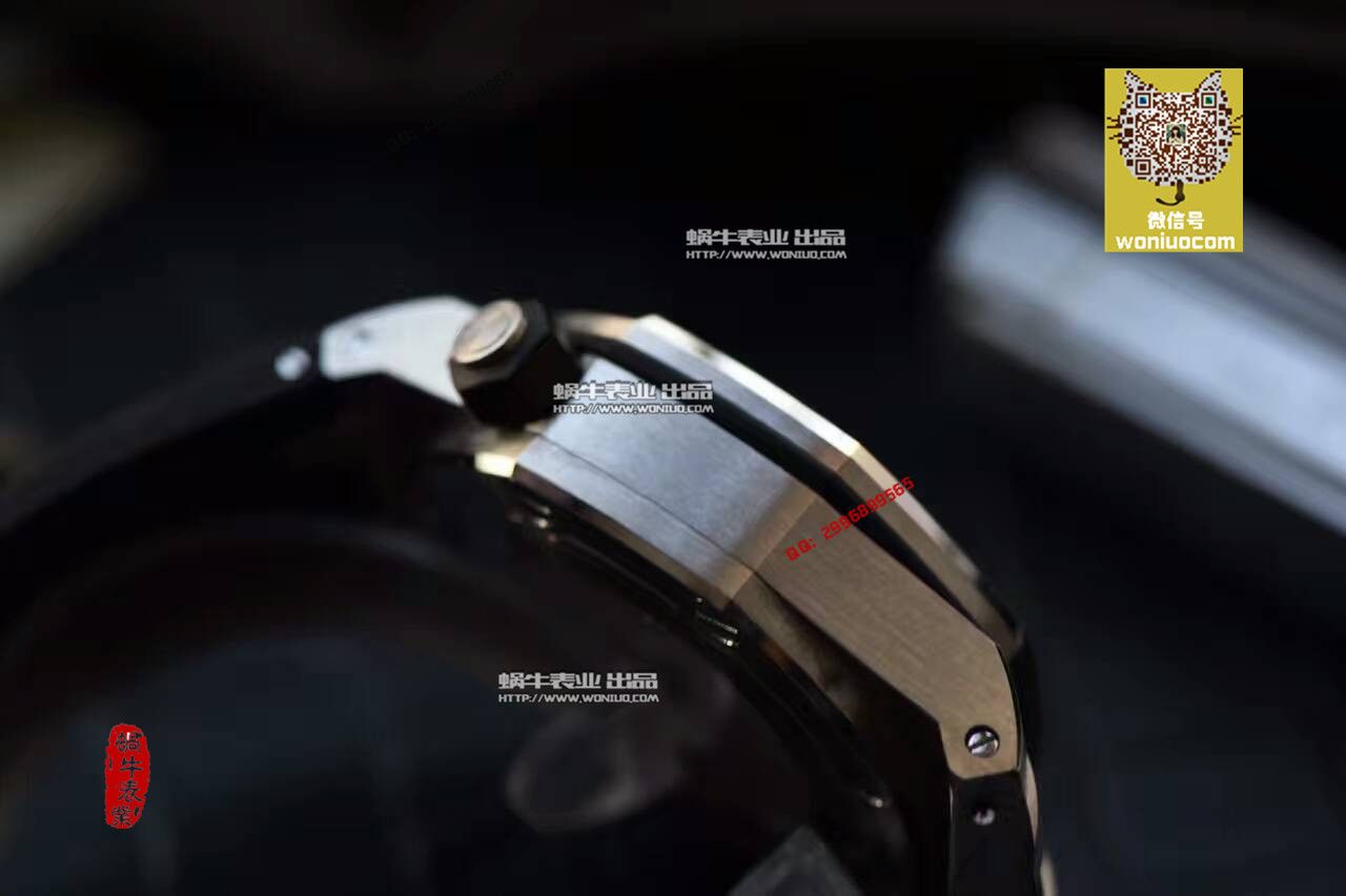 【实拍图鉴赏】N厂神器-爱彼复刻高仿AP皇家橡树离岸经典15703ST.OO.A002CA.01男士手表 / AP031B