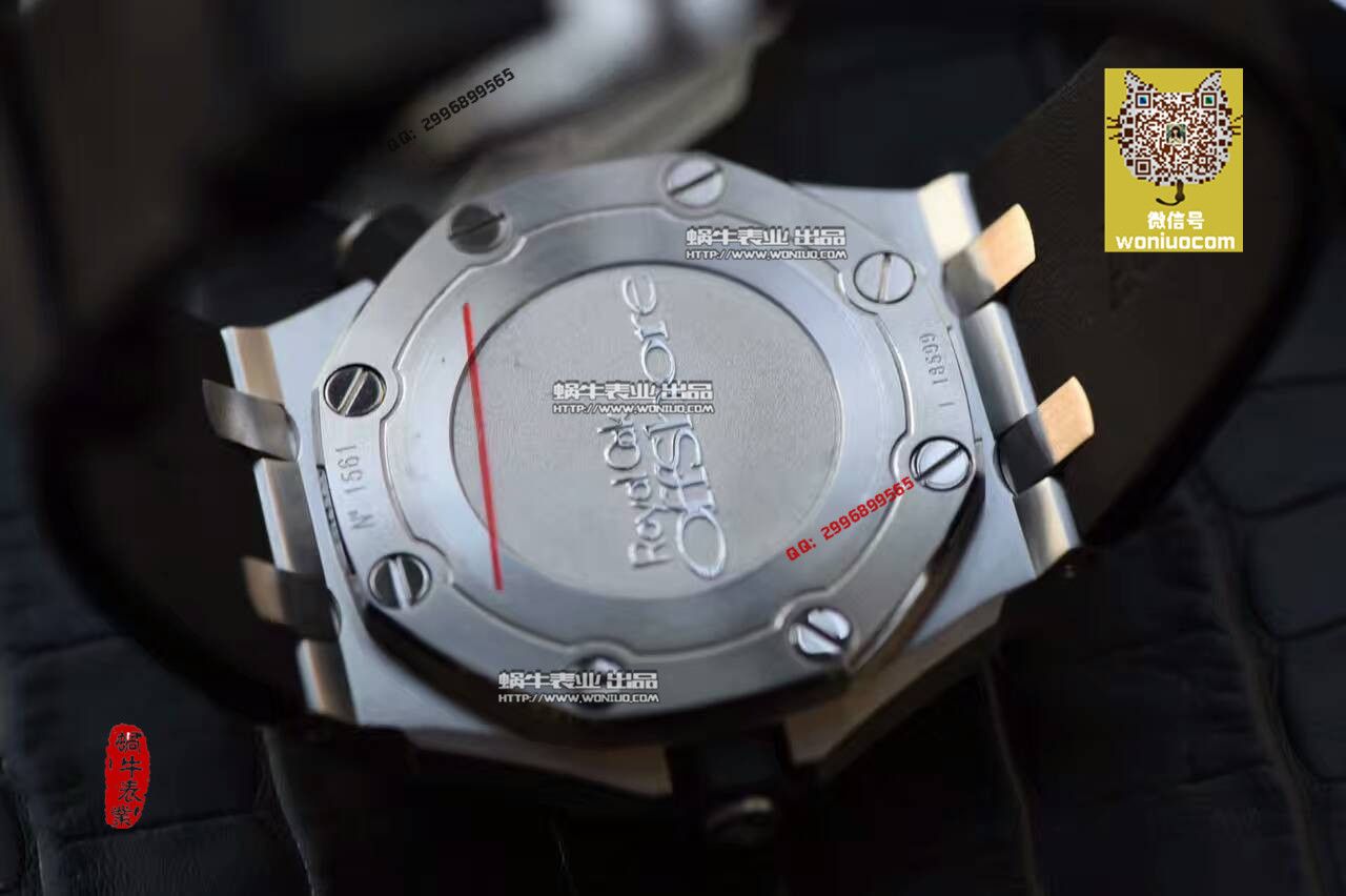 【实拍图鉴赏】N厂神器-爱彼复刻高仿AP皇家橡树离岸经典15703ST.OO.A002CA.01男士手表 / AP031B