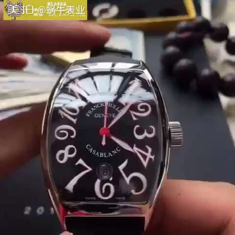 【视频解析】HBBV6厂1:1顶级复刻法兰克穆勒CASABLANCA系列8880 C DT NR RED CASA腕表