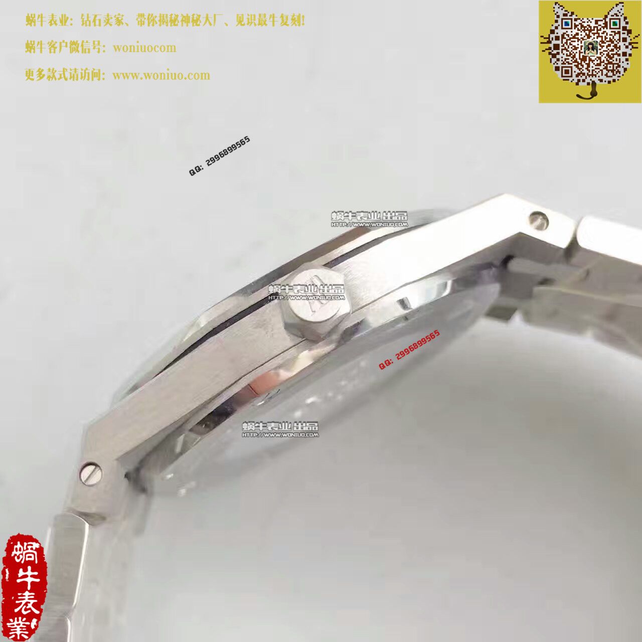 【JF一比一复刻高仿手表】爱彼皇家橡树系列67651ST.ZZ.1261ST.01女士腕表 / AP099