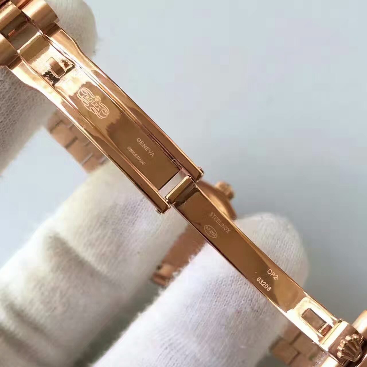 【台湾厂1:1高仿精仿手表】劳力士女装日志型系列279135RBR-83345腕表 / R145