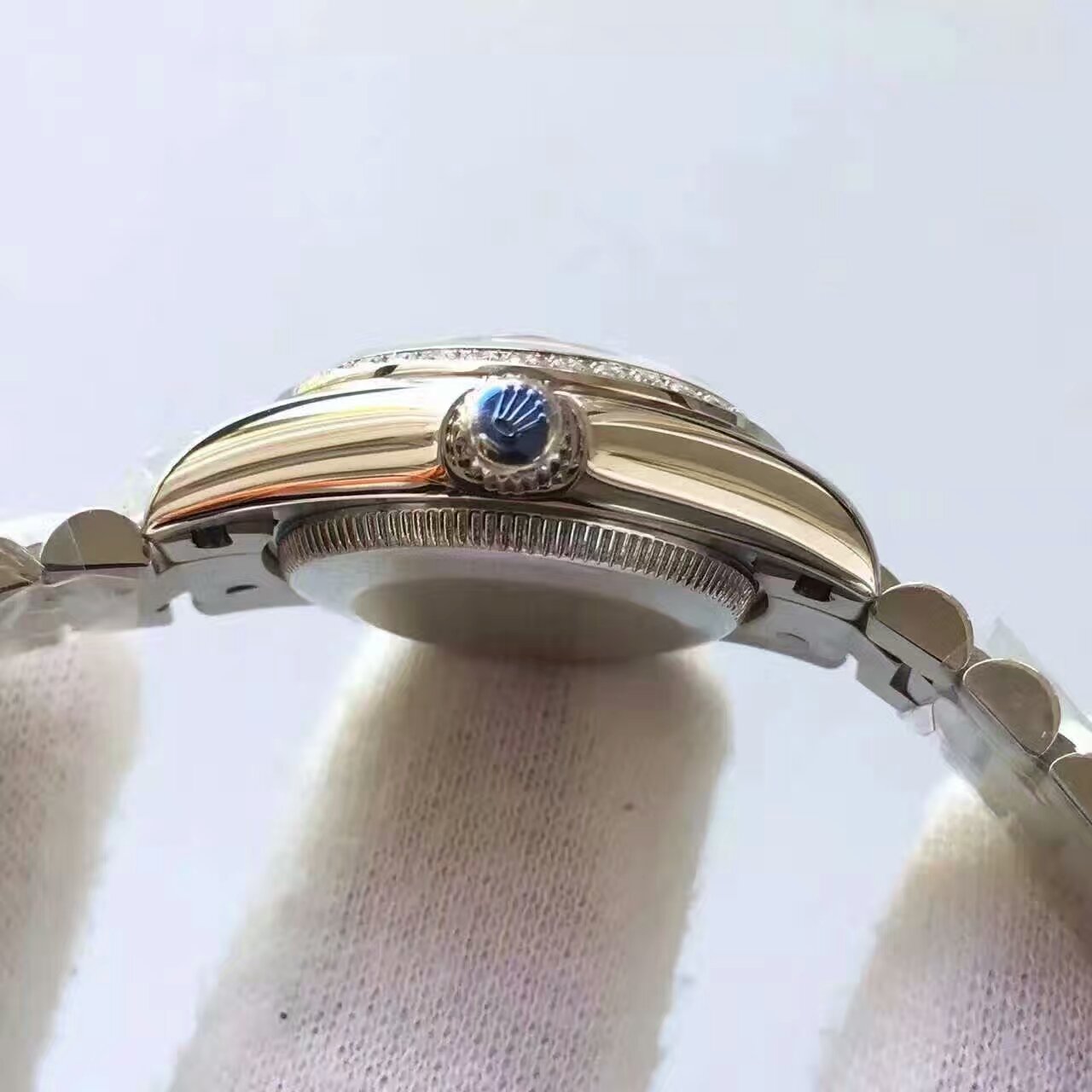 【台湾厂一比一复刻手表】劳力士女装日志型系列黑面表盘腕表 / R148