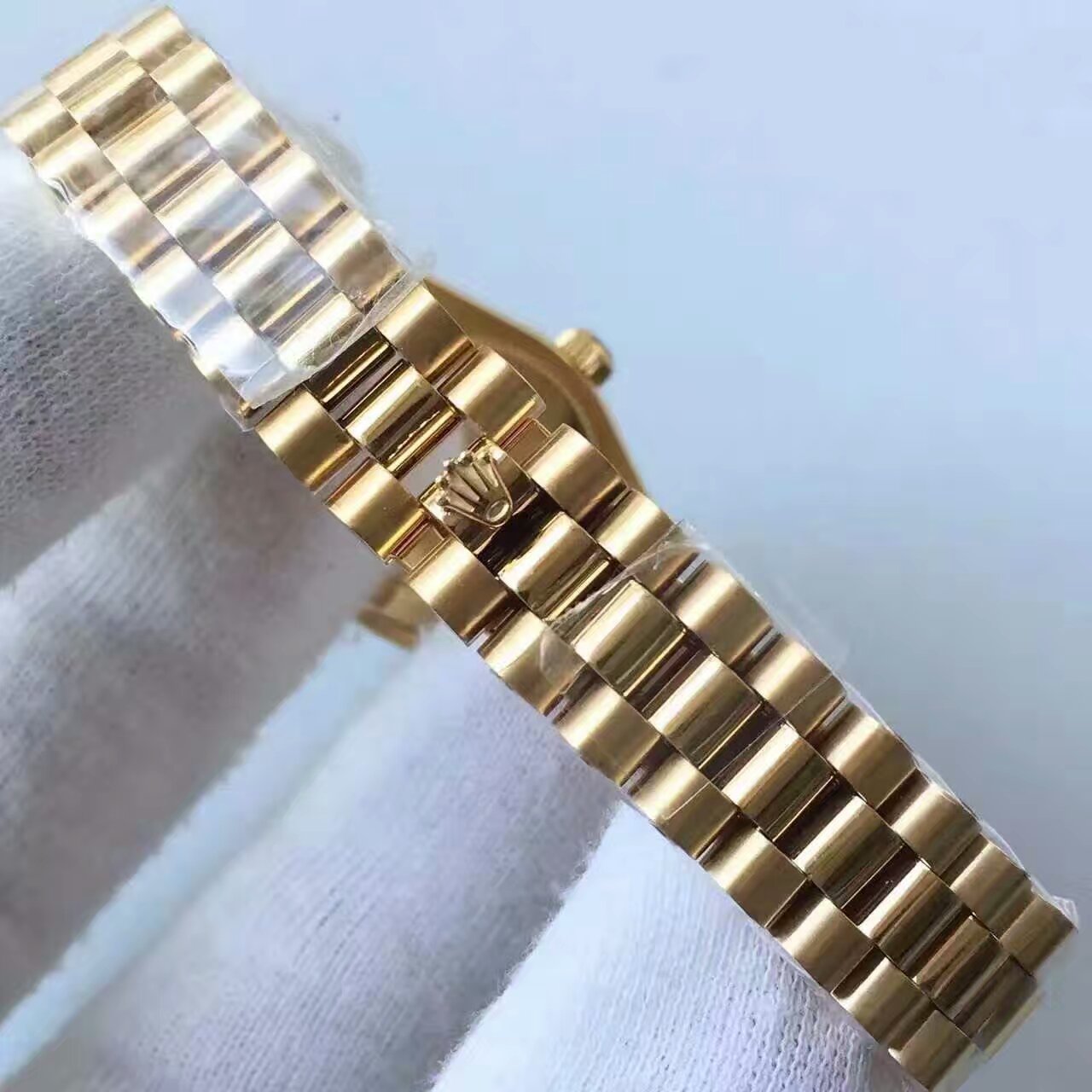 【台湾厂一比一高仿手表】劳力士女装日志型系列白面表盘女士腕表 / R149