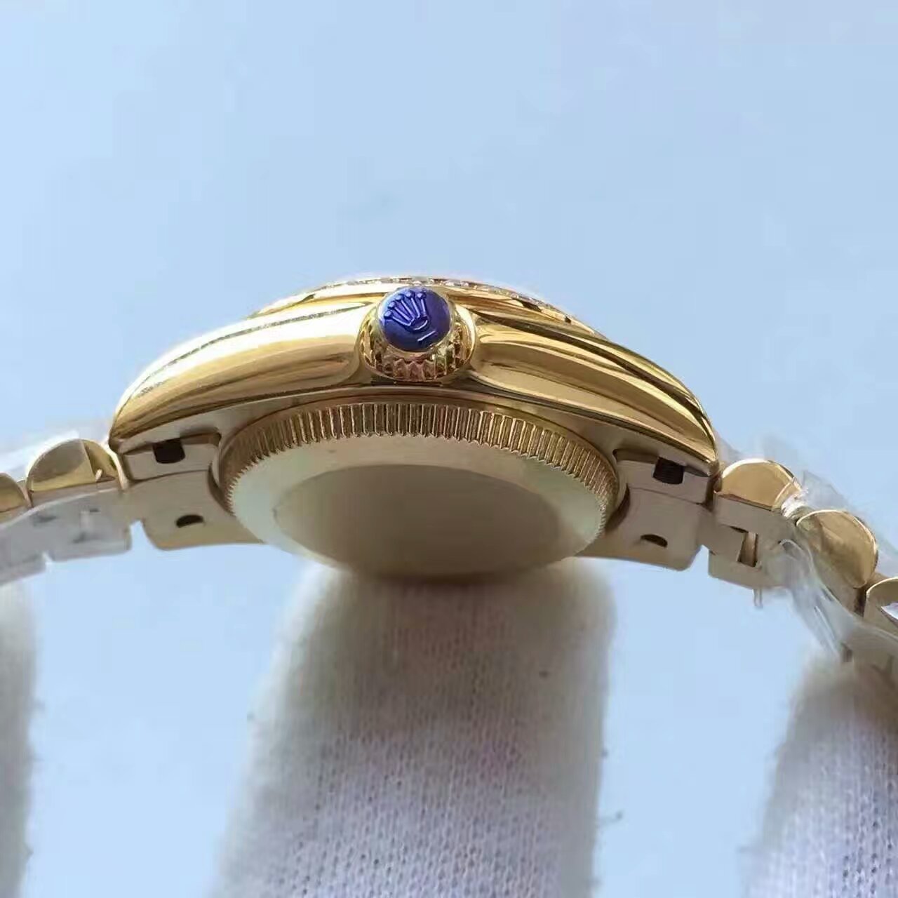 【台湾厂一比一复刻手表】劳力士女装日志型系列黑面表盘女士腕表 / R150