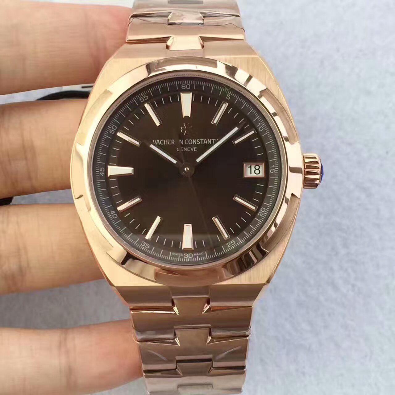 【8F一比一复刻高仿手表】江诗丹顿纵横四海系列4500V/000R-B127腕表 / JS177