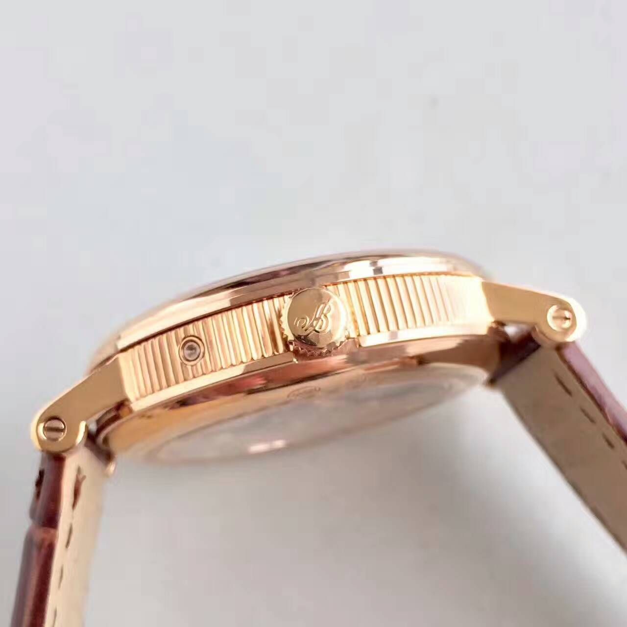 【VF厂一比一高仿手表】宝玑经典系列3137BR/11/986玫瑰金腕表 / BZ029