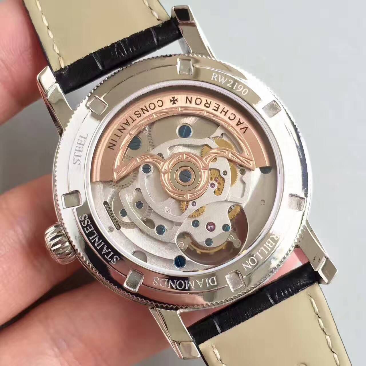 【LH厂顶级1:1高精仿手表】江诗丹顿传袭系列6500T/000P-B100真陀飞轮腕表 / JS181