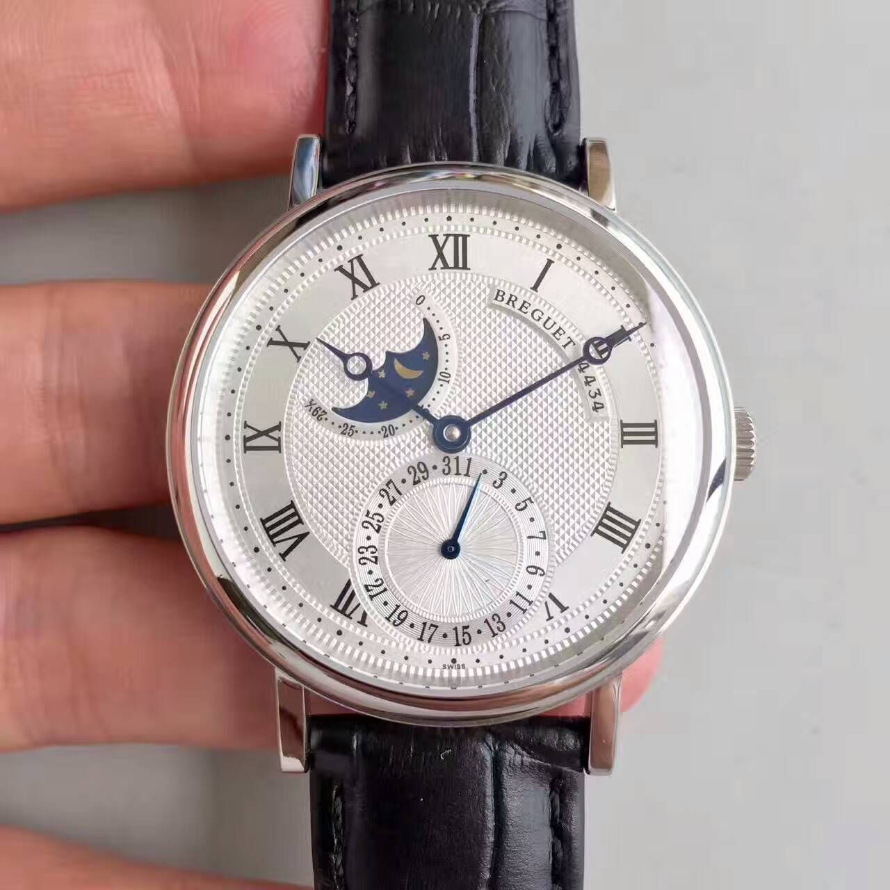 VF厂顶级复刻宝玑Classique复古系列月相腕表 / BZ027