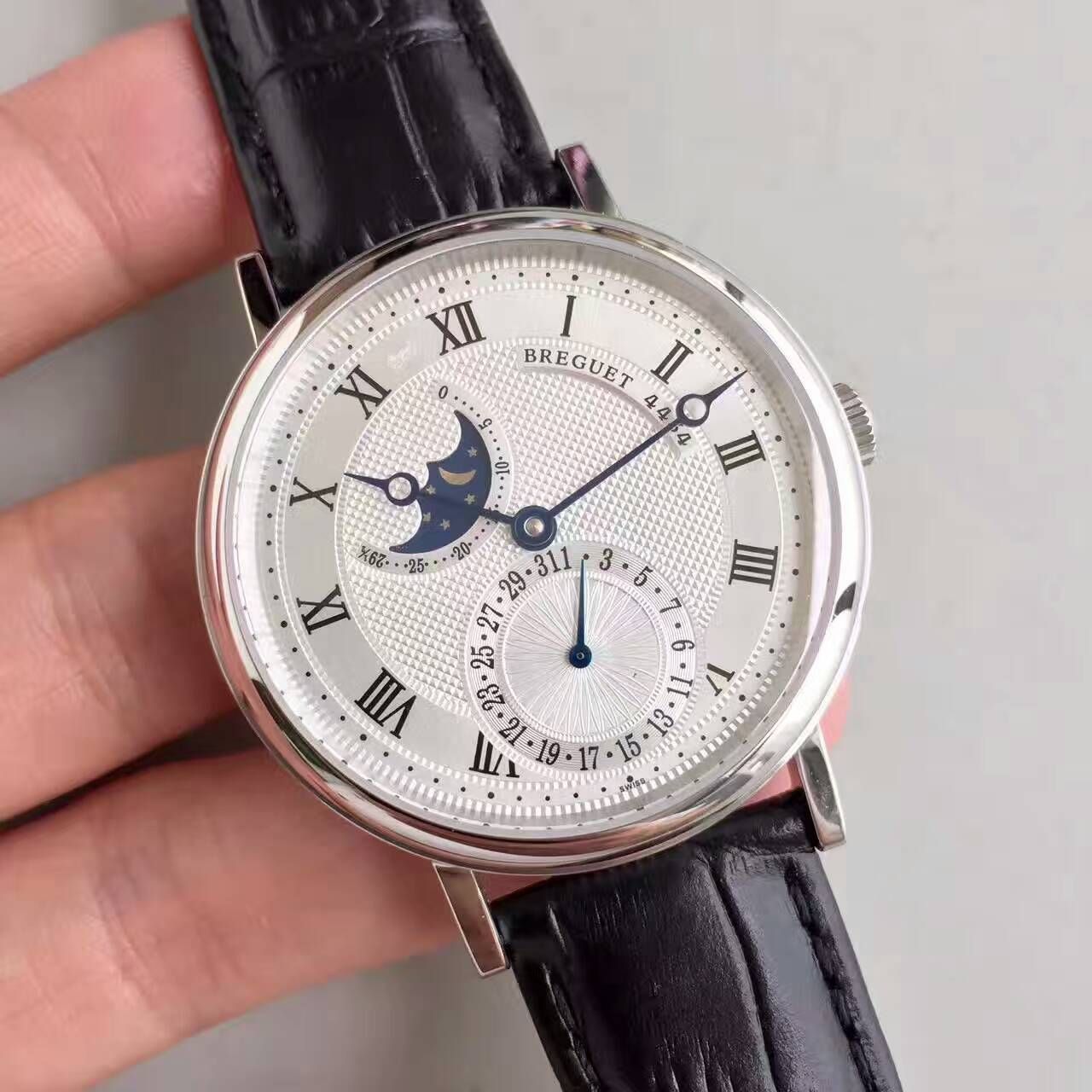 VF厂顶级复刻宝玑Classique复古系列月相腕表 / BZ027