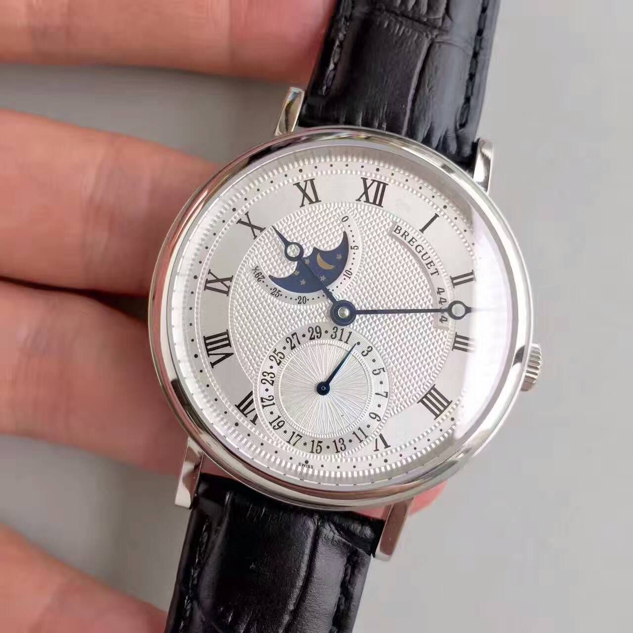 VF厂顶级复刻宝玑Classique复古系列月相腕表 / BZ027