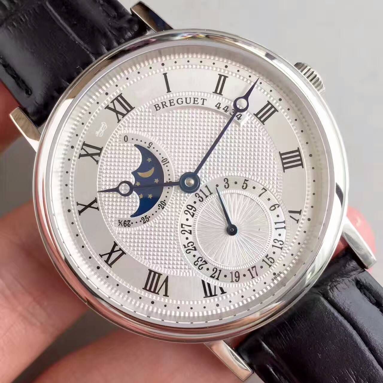 VF厂顶级复刻宝玑Classique复古系列月相腕表 / BZ027