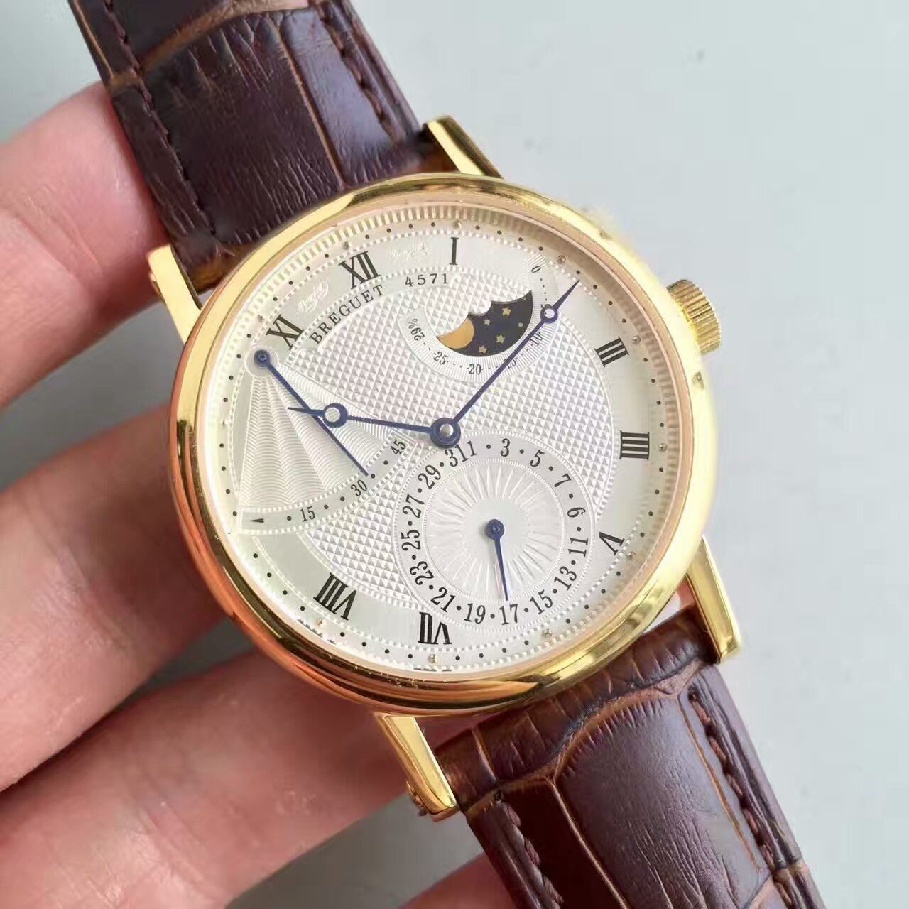 VF厂顶级复刻宝玑Classique复古系列月相腕表 / BZ027